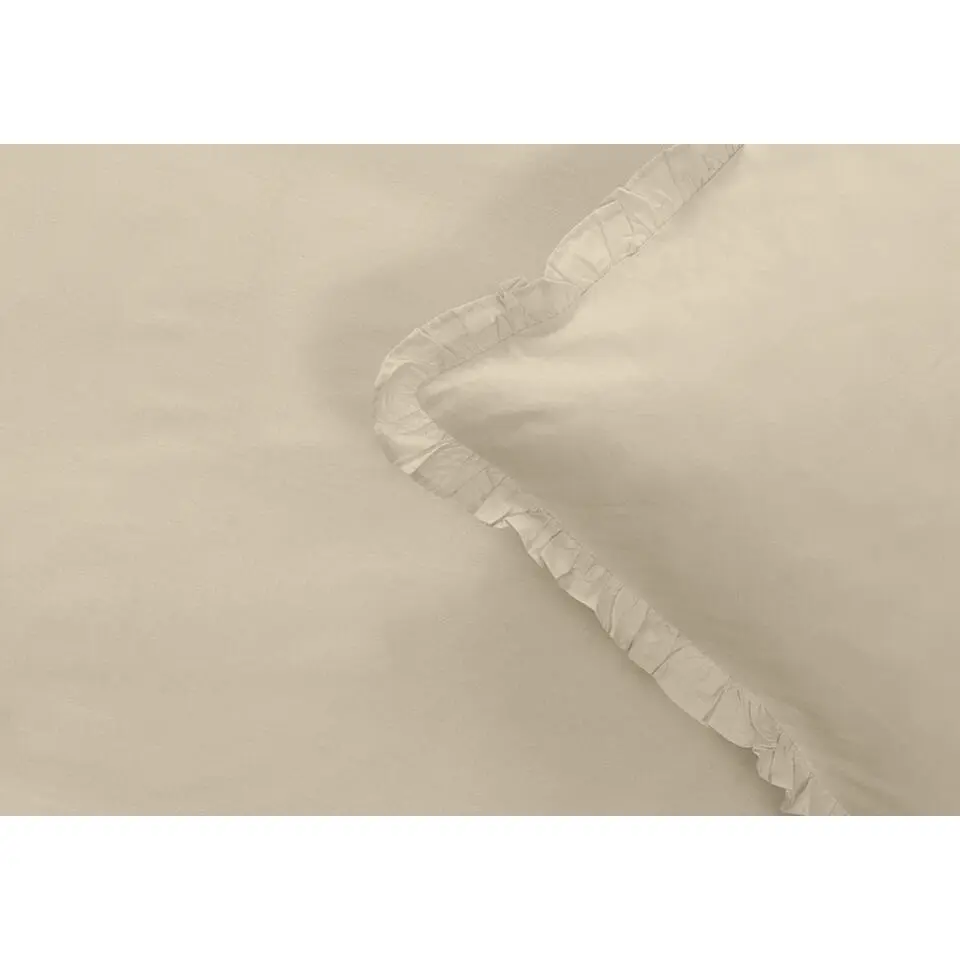 Dekbedovertrek Cato - zand - 240x200/220 cm
