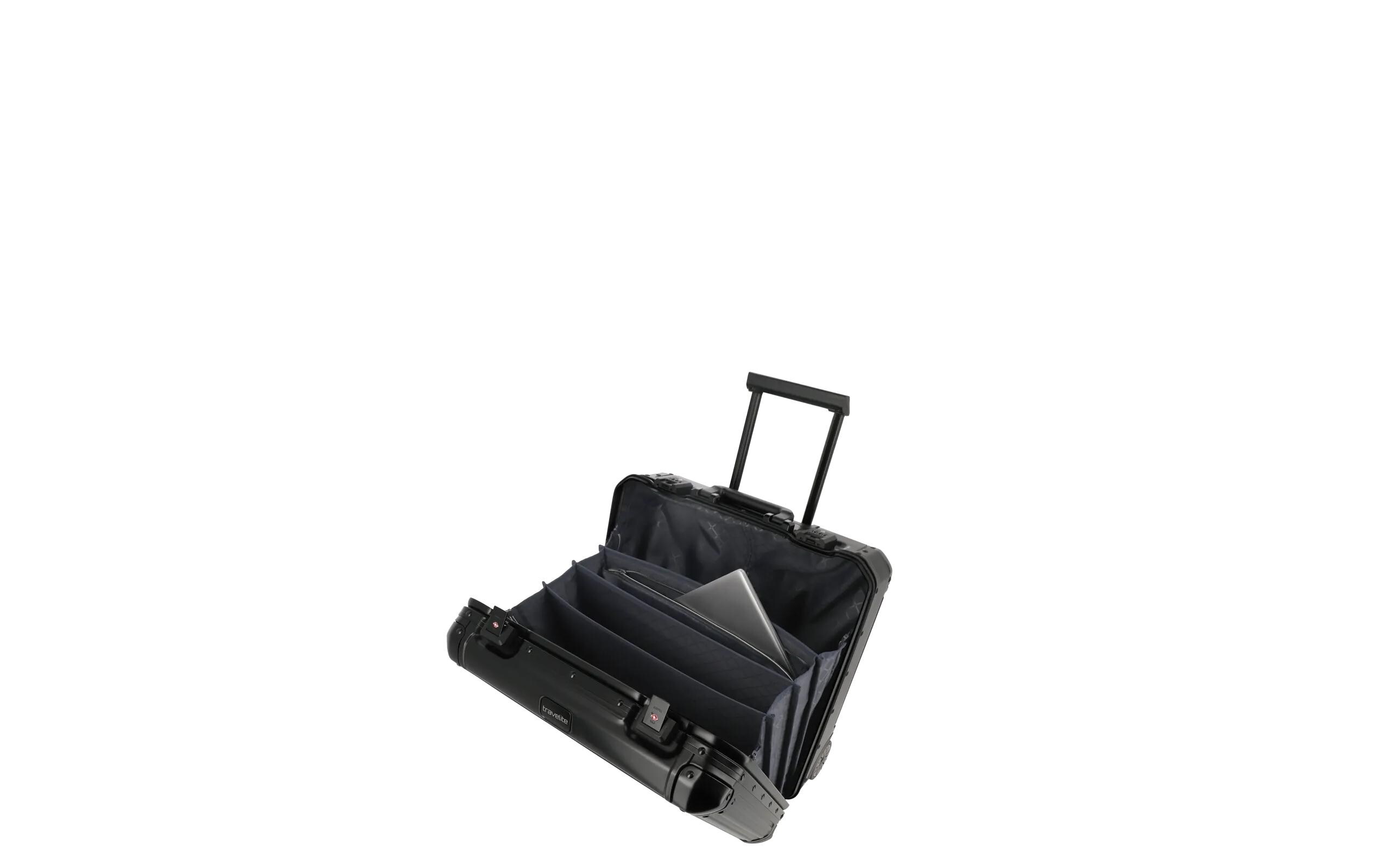 Next Businesswheeler 2-Rollen Schwarz<br>Reisekoffer