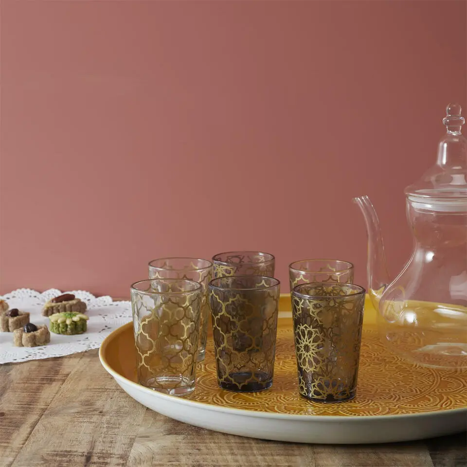 Home Deco Factory Theepot Marrakesh - transparant - 800 ml