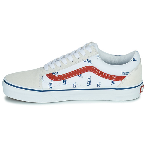 Vans - OLD SKOOL - Blanc / Bleu