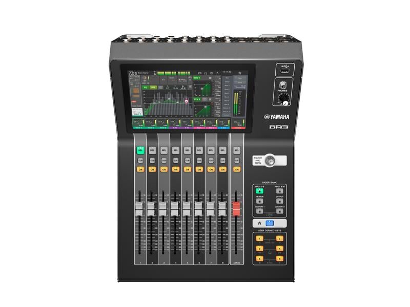 Yamaha Mischpult DM3S Standard Kompaktes Mischpult mit vollständigem Funktionsumfang