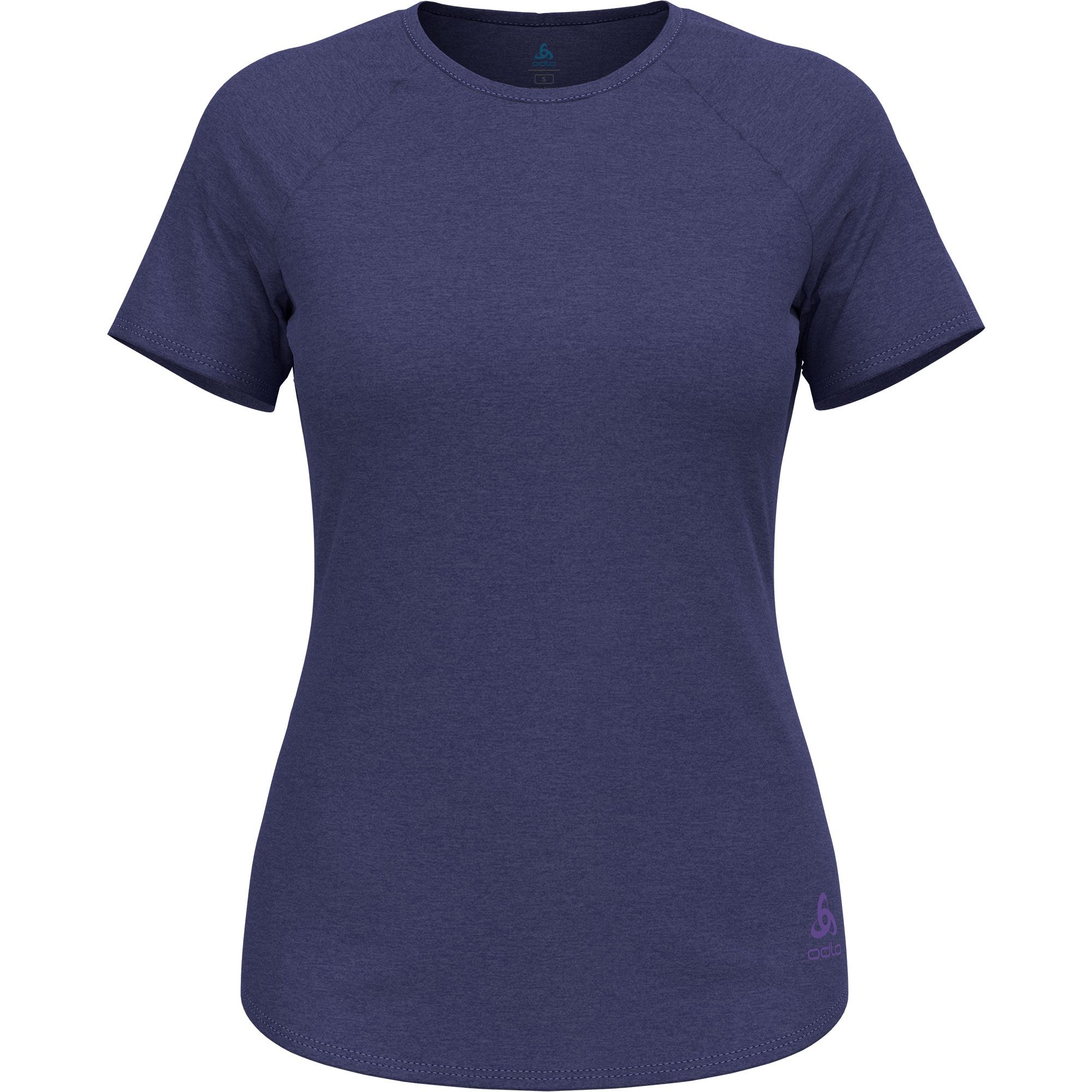 Odlo Essential 365 Laufshirt Damen afterparty melange