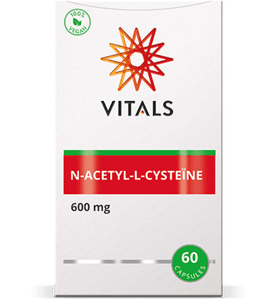 Vitals N-Acetyl-L-cysteine 600 mg (60 vega capsules)