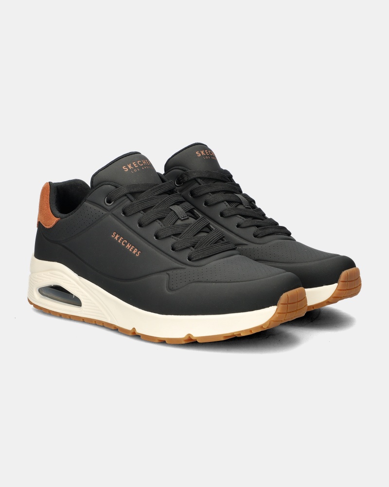 Skechers Uno Lage sneakers  - zwart