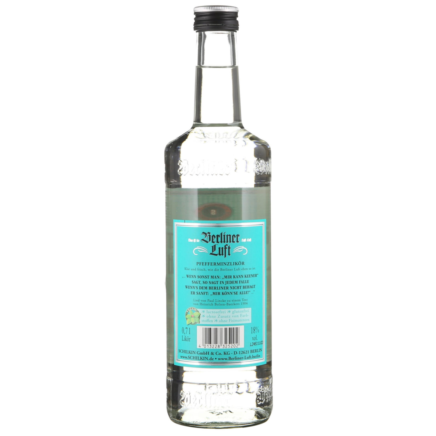 Berliner Luft Pfefferminzlikör -70cl