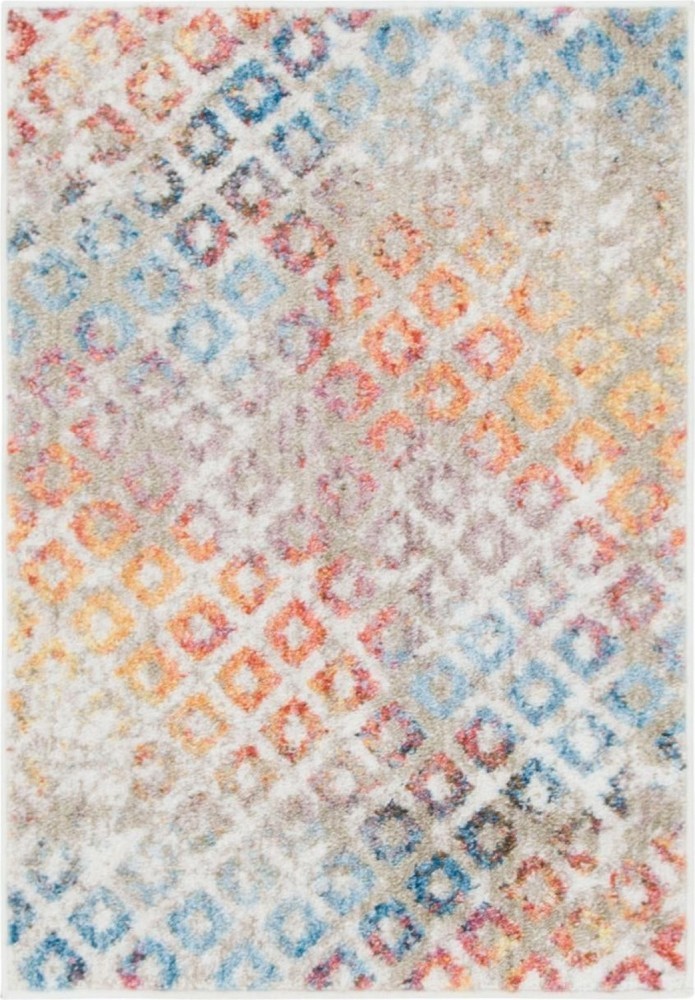Teppich COLOURED 1 - mehrfarbig - 91x66 cm