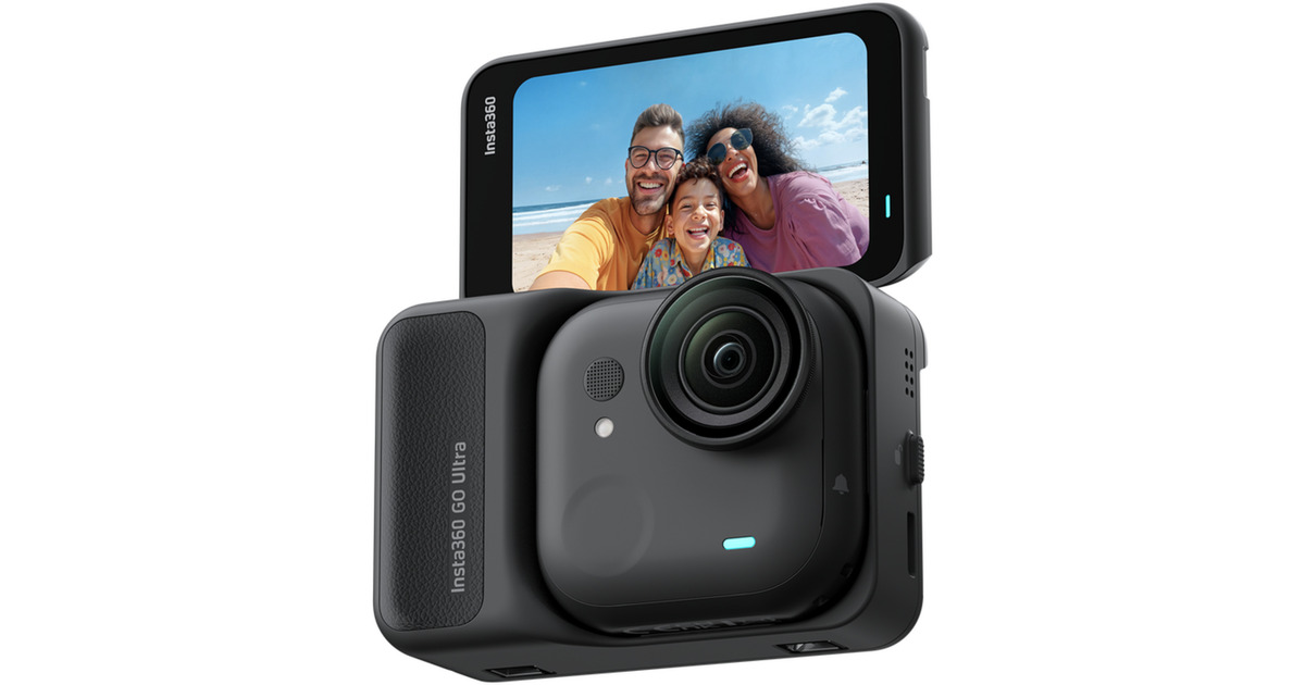 Insta360Go Ultra Standard Bundle videocamera  (Zwart)