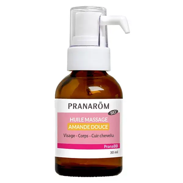 Óleo de Massagem de Amêndoas Doces Orgânico Pranarom PranaBb 30ml