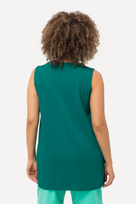 Longtop, Classic Fit, Carree-Ausschnitt, ärmellos