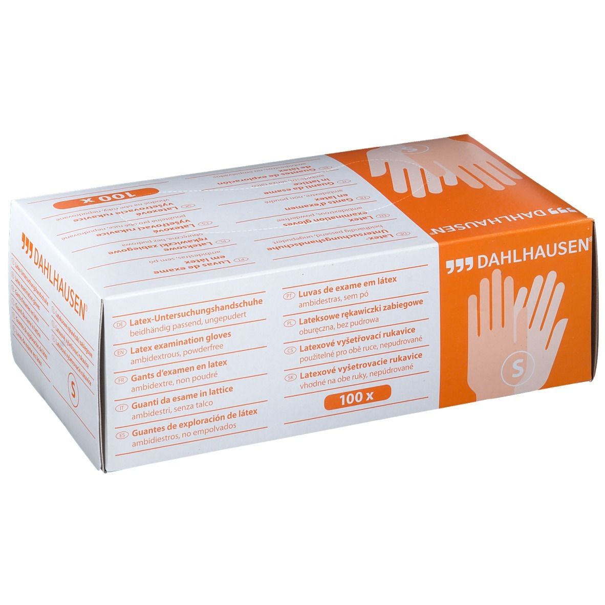 Handschuhe Latex ungepudert Gr. S