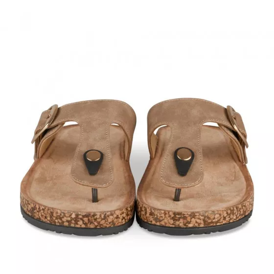 Tongs TAUPE ANGELA THOMPSON