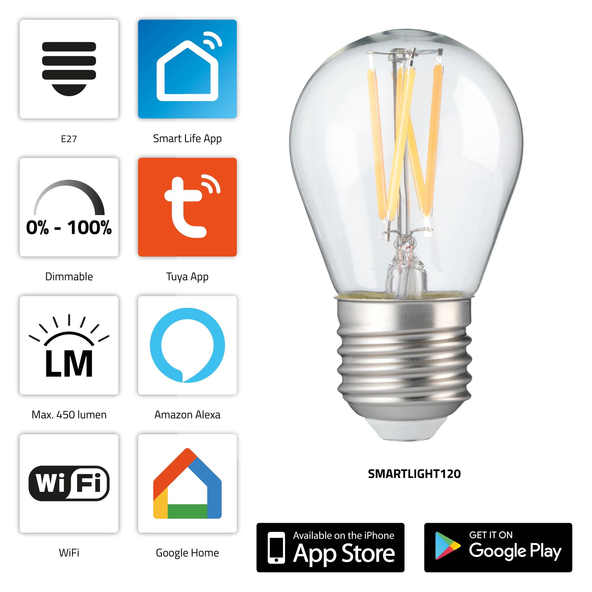 Alecto SMARTLIGHT120 LED lamp