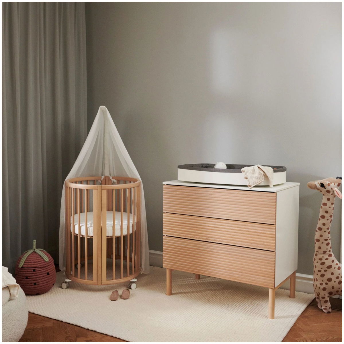 STOKKESTOKKE   Sleepi Dresser mit Changer white