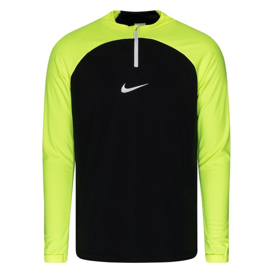 Nike Maillot d'Entraînement Dri-FIT Academy Pro Drill - Noir/Jaune Fluo/Blanc