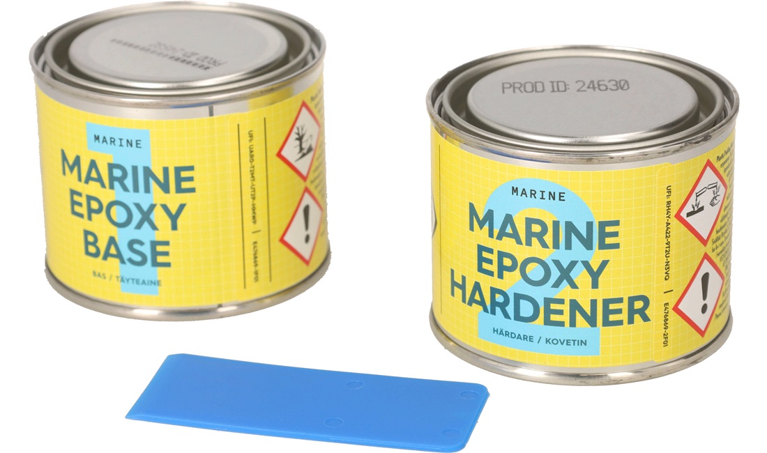 Marine Epoxy, 270g. Plastic Padding