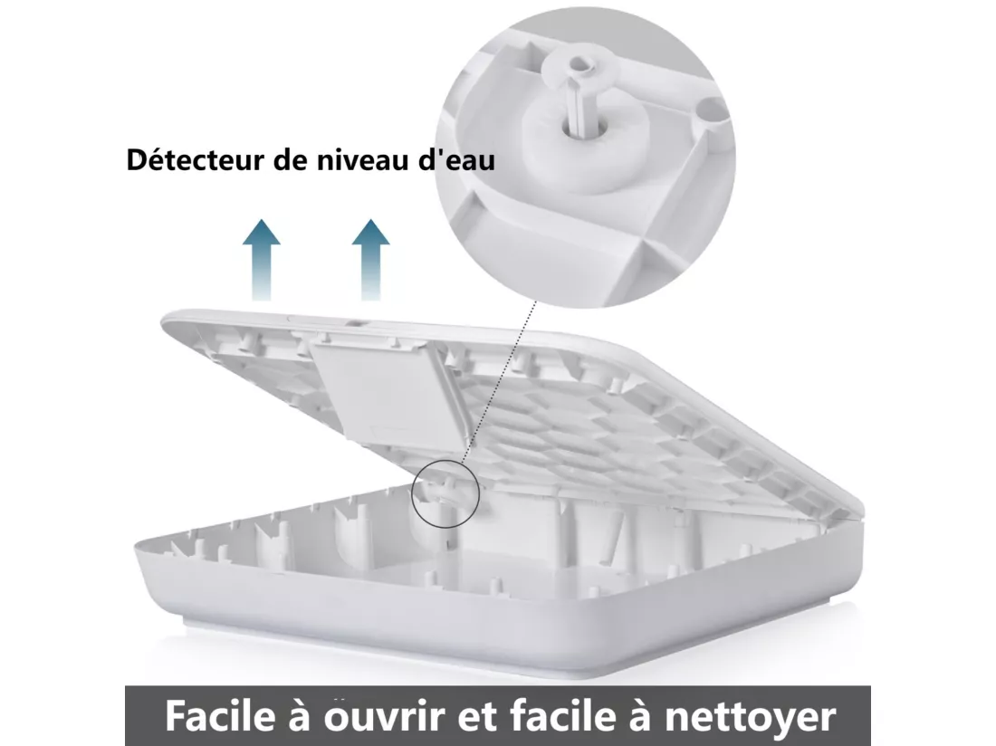 Mini lave-vaisselle portable 44cm - 3 couverts - 55db - 5 modes de nettoyage - lavage à 360° - avec ventile automatique