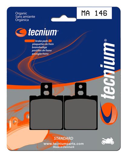 Plaquettes de freins Tecnium route organique - MA146