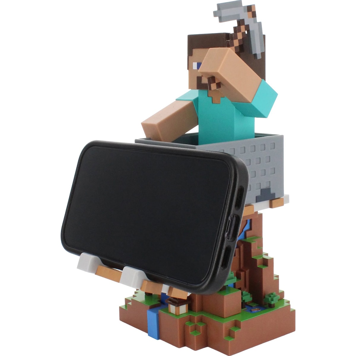 Cable Guys Minecraft mobil/kontroller holderfigur figure (Steve)