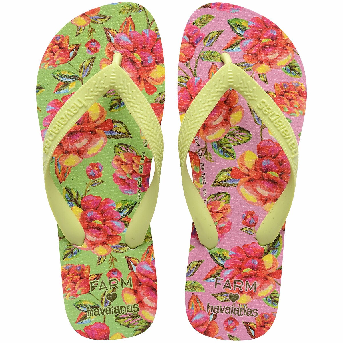 HAVAIANAS<br>Teenslippers x Fazenda Rio Flor Céu
