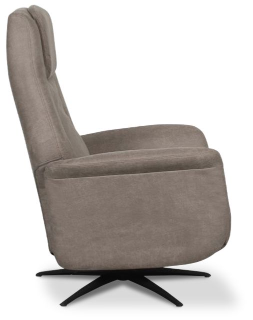 Relaxfauteuil Taupe SX-84.008 Stockholm B77 x D87 x H112 cm