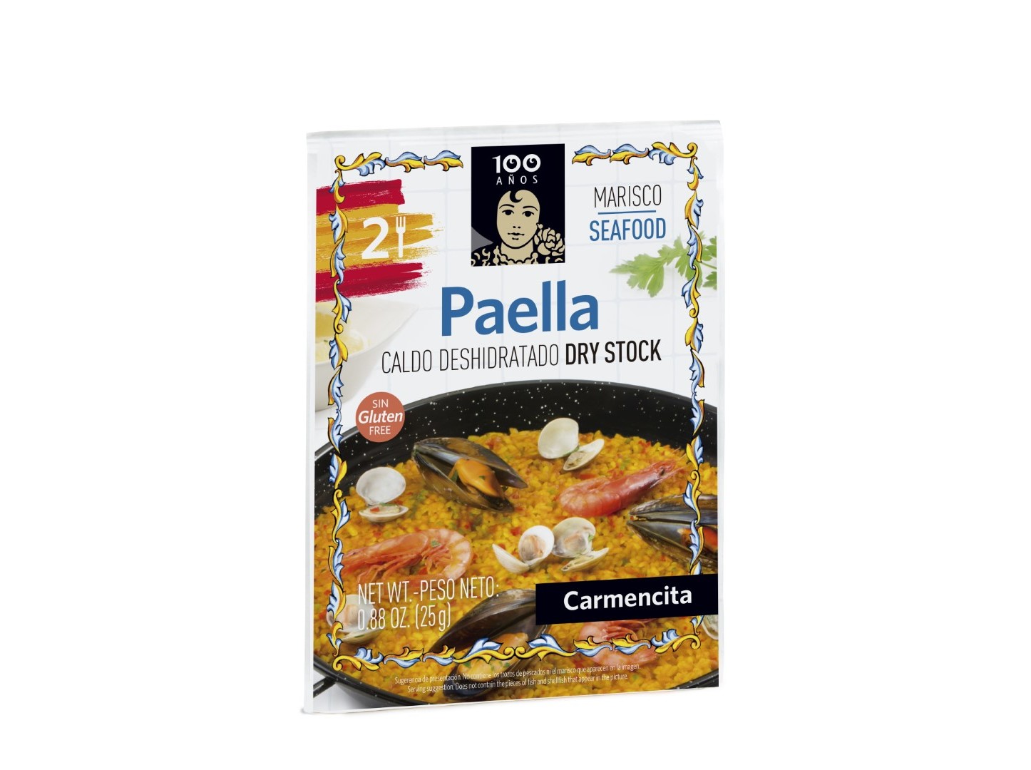 CALDO DESIDRATADO CARMENCITA CALDO MARISCO 25G