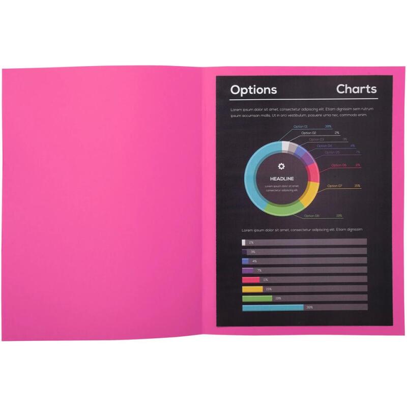 Paquet de 10 chemises ROCK''S 210 - 24x32cm