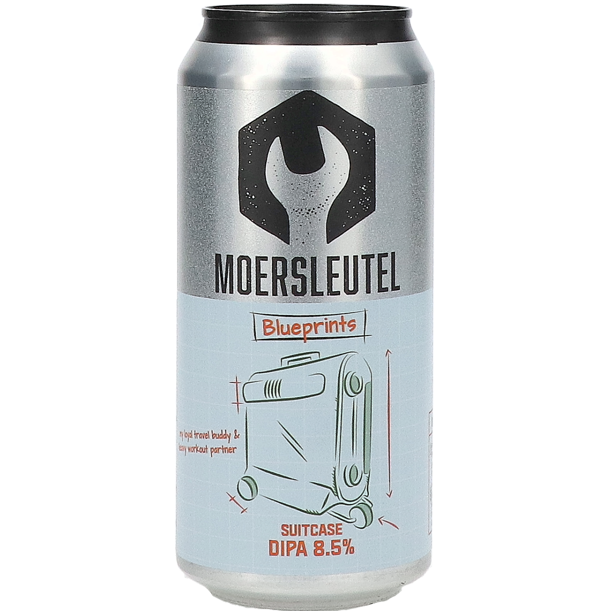 De Moersleutel Blueprints Suitcase DIPA 44 cl
