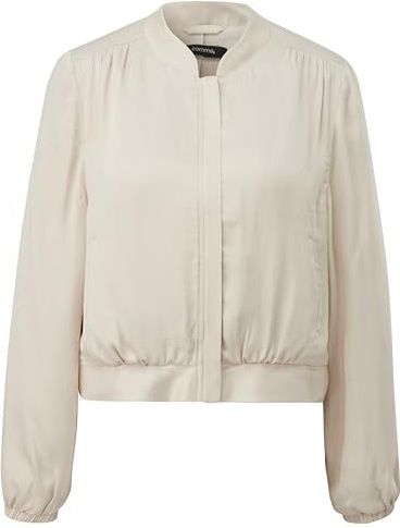 comma - Satijnen Blouson - 8024 - 44 - Licht Gevoerd