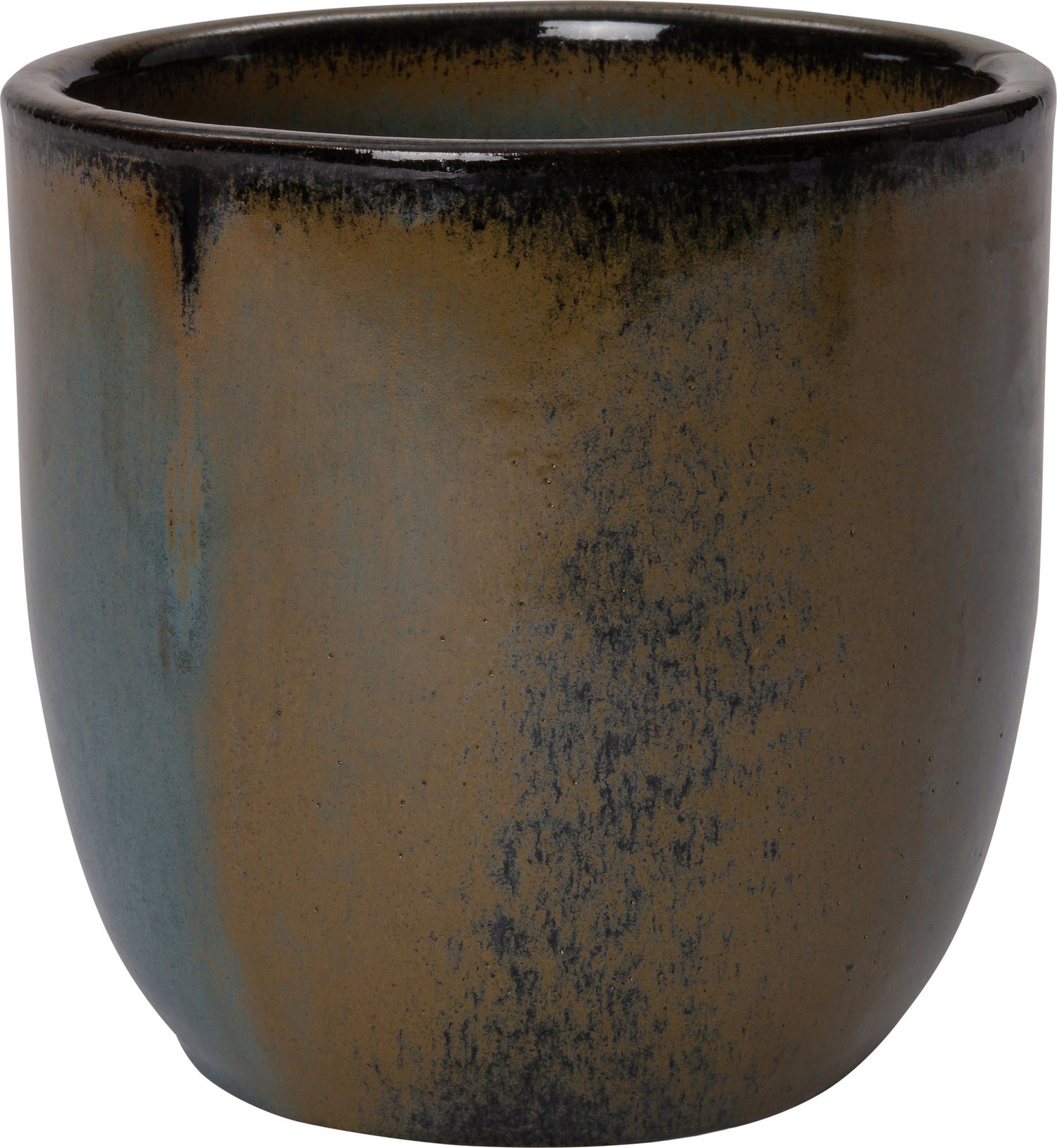 Intratuin bloempot Ravel bruin / grijs D 10 H 10 cm