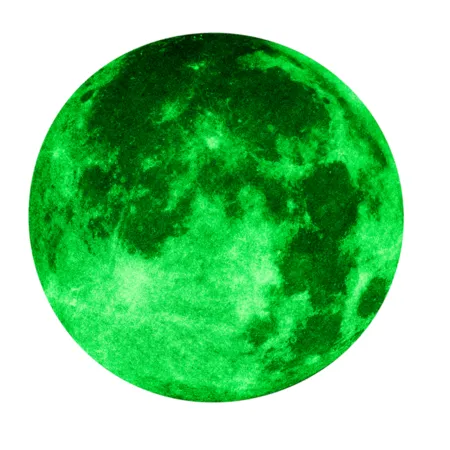 Out of the Blue Leuchtender Mond-Sticker, Glow in the Dark