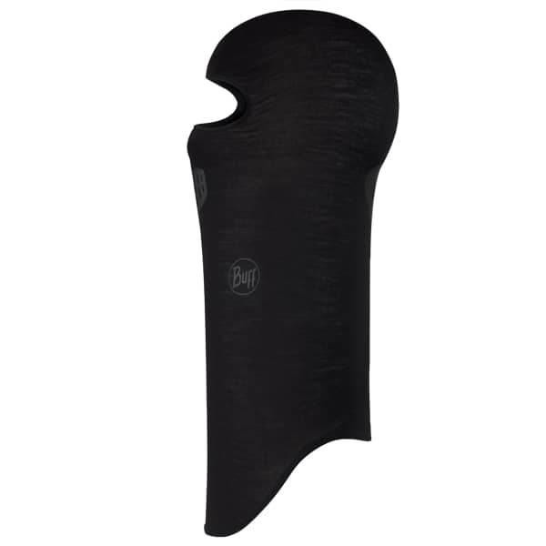 Cagoule ski BUFF MERINO LIGHTWEIGHT BALACLAVA SOLID BLACK
