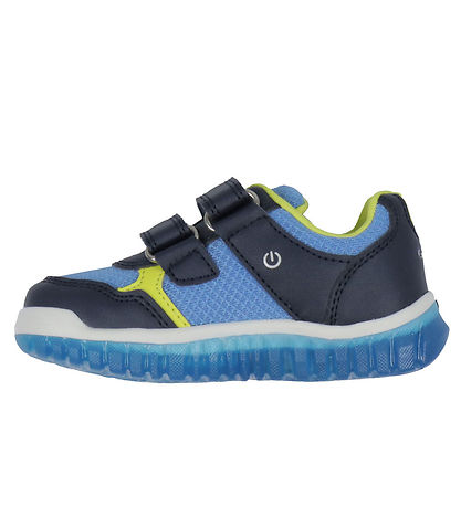 Geox Blinkschuhe - B Lightyloo - Navy/Azure