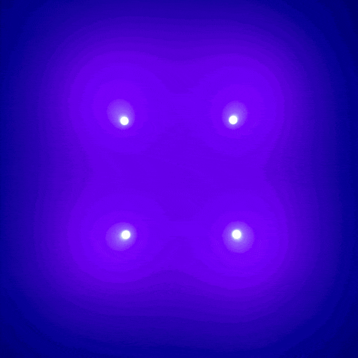 Ayra UV LED Blaster blacklight-effect