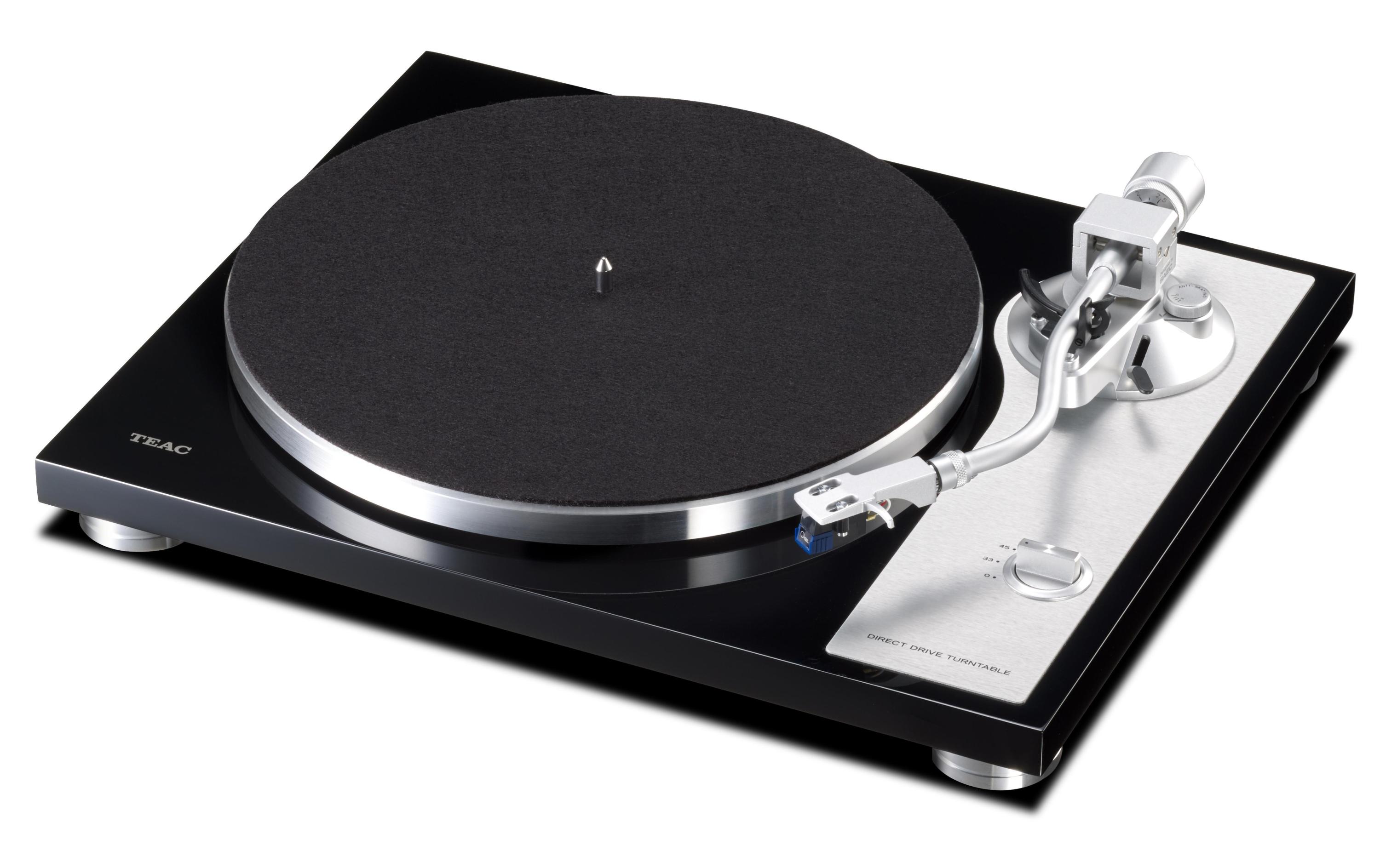 Plattenspieler TN-4D Schwarz<br>Analog Turntable