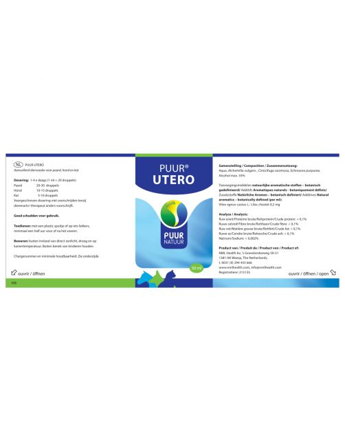 Puur Natuur Utero - Supplement - 50 ml