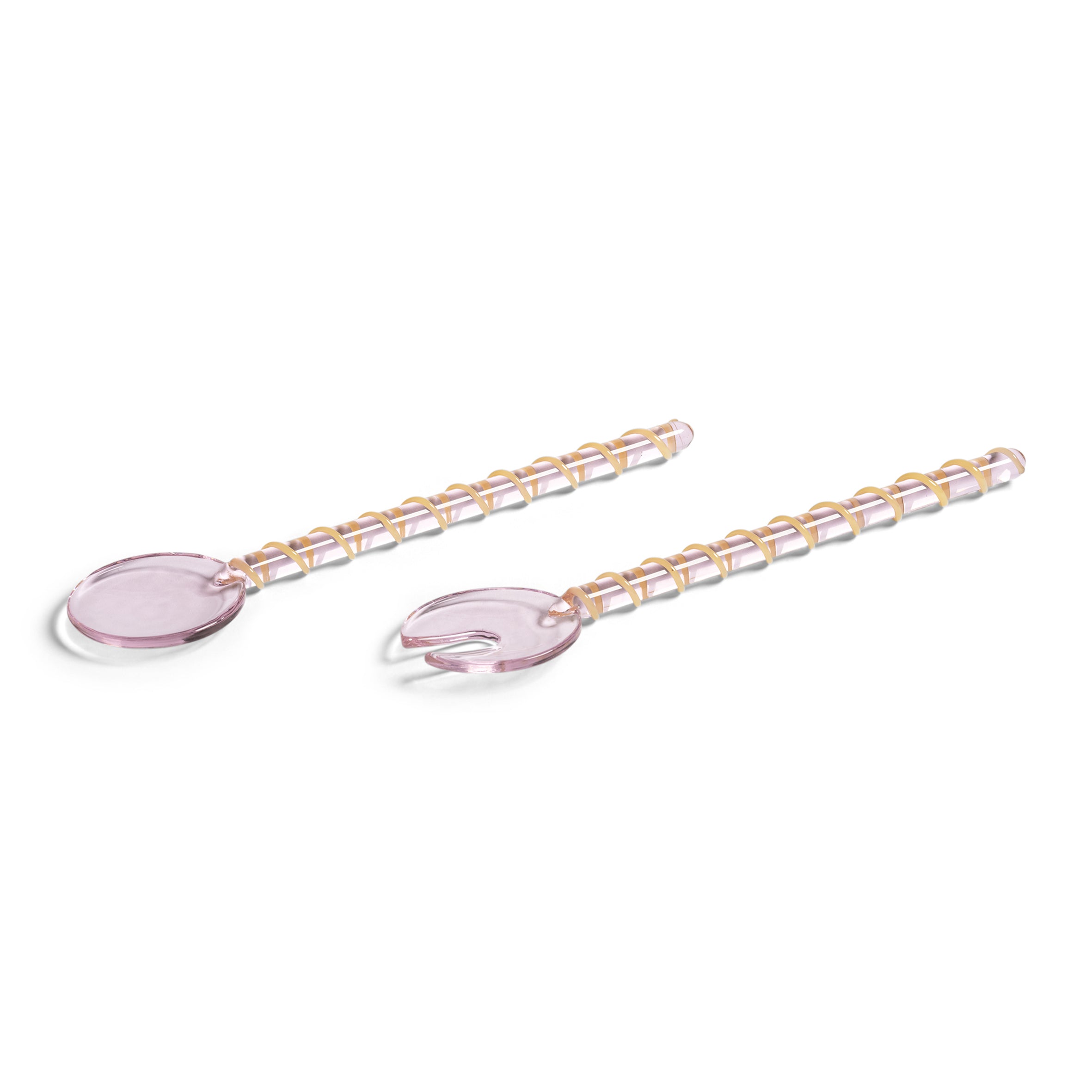 &k amsterdam Sling Saladebestek - Roze
