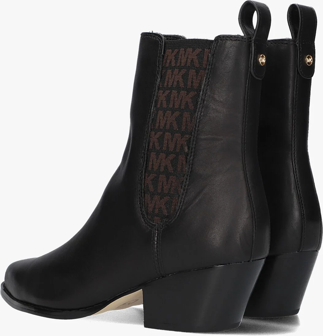 MICHAEL KORS zwarte michael kors enkellaarsjes kinlee bootie