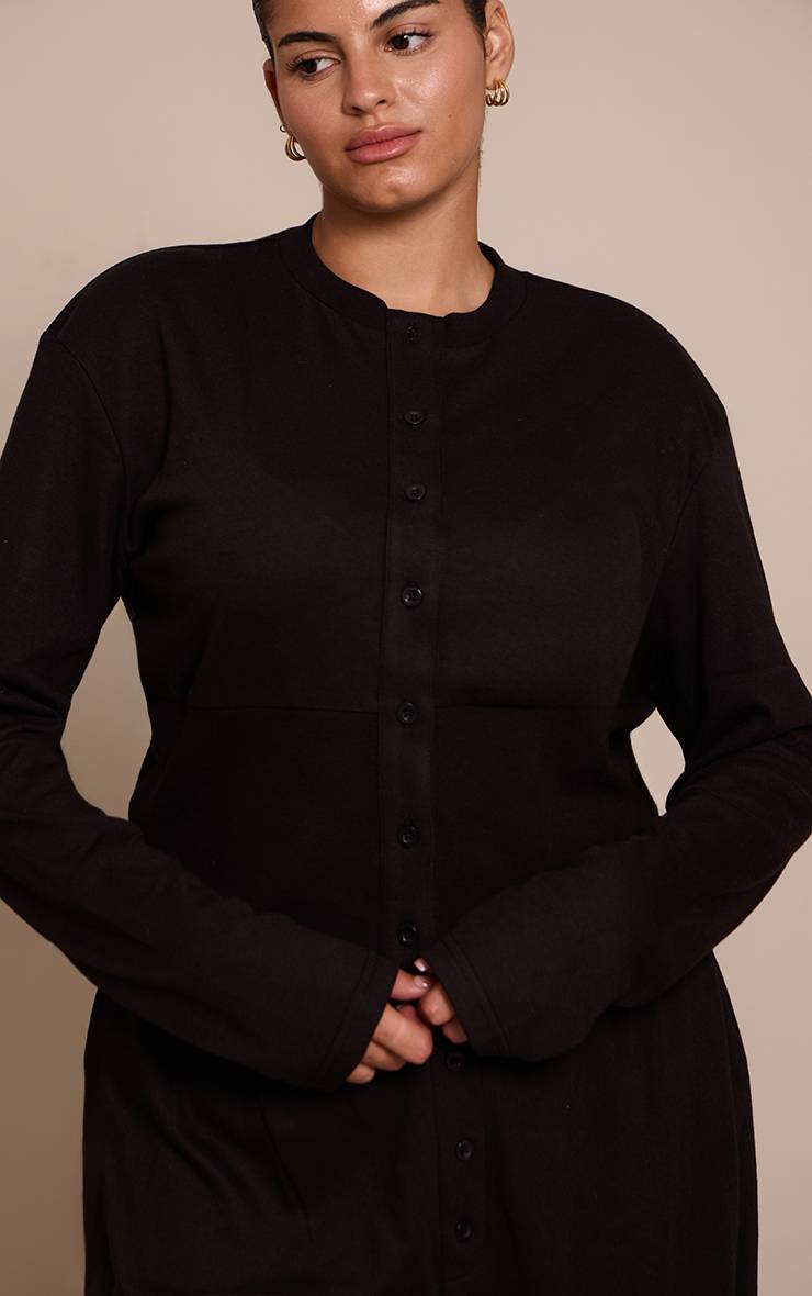 Noir Ensemble Haut Ultra Doux Plus Basic Co-ord