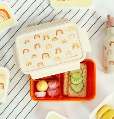 A Little Lovely Company Bento Matboks, Regnbue