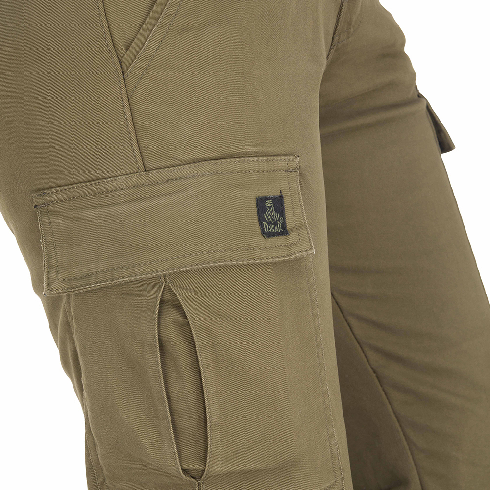 Dakar - Pantalon Cargo Tapered Kaki