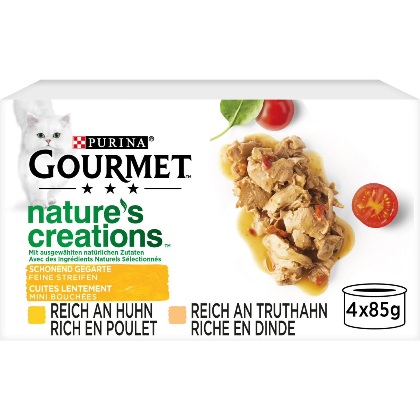 Gourmet Nature's Creation Fleisch 4x85g