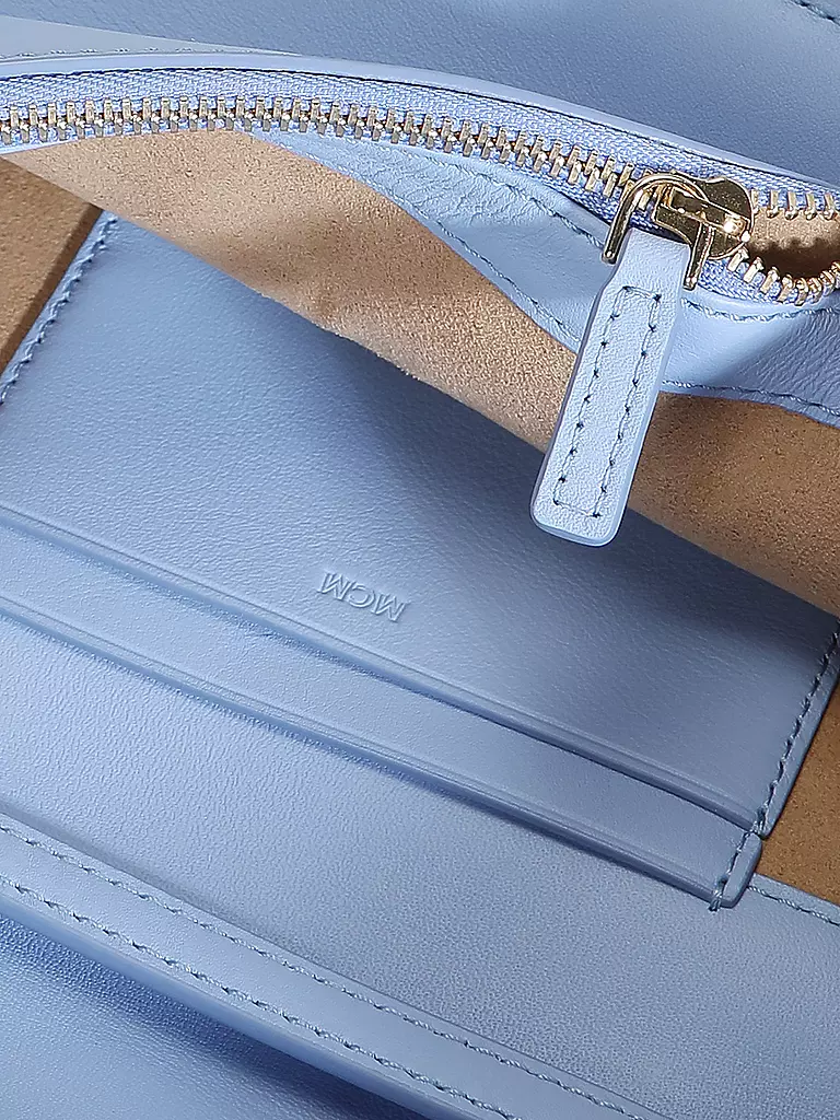 MCM Ledertasche - Mini Bag DIAMOND hellblau