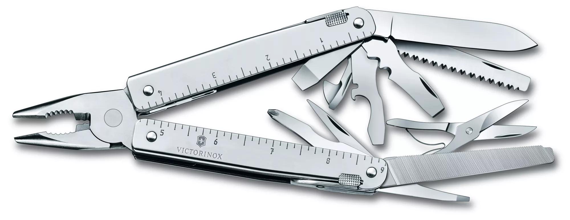 Swiss Tool X Plus-Inklusive Leder-Gürteletui
