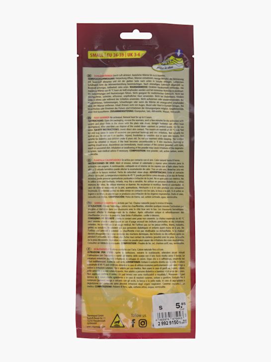 Thermopad Schuhsohle Transparent