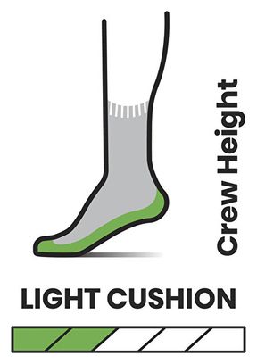 Chaussettes de Randonnée Smartwool Light Cushion Great Multi Couleurs