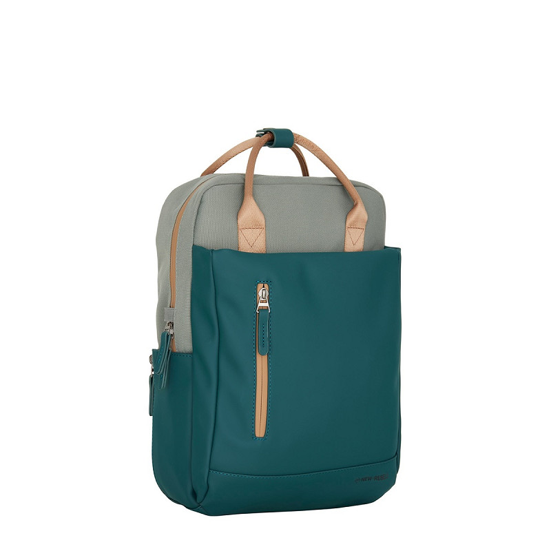 New Rebels Ferron Miami Backpack Laptop 13 inch Petrol
