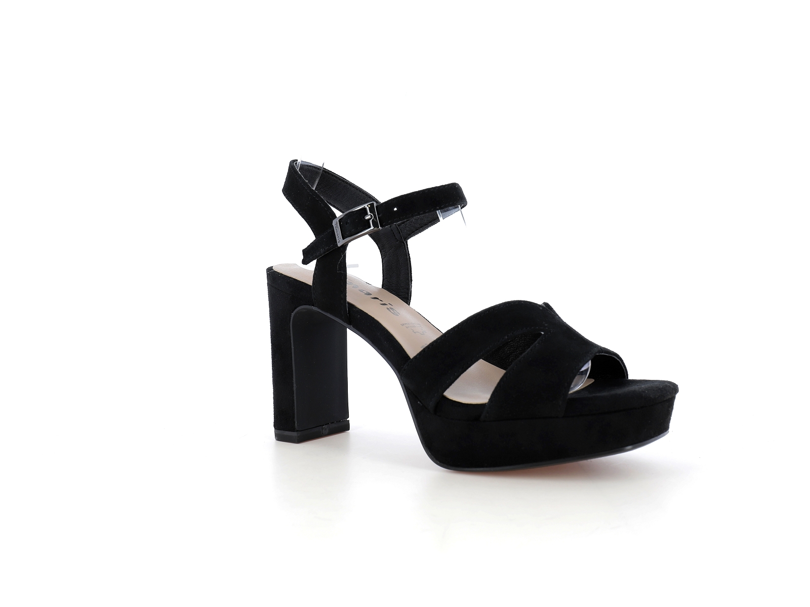 Tamaris-28309 Nubuck Velours Noir