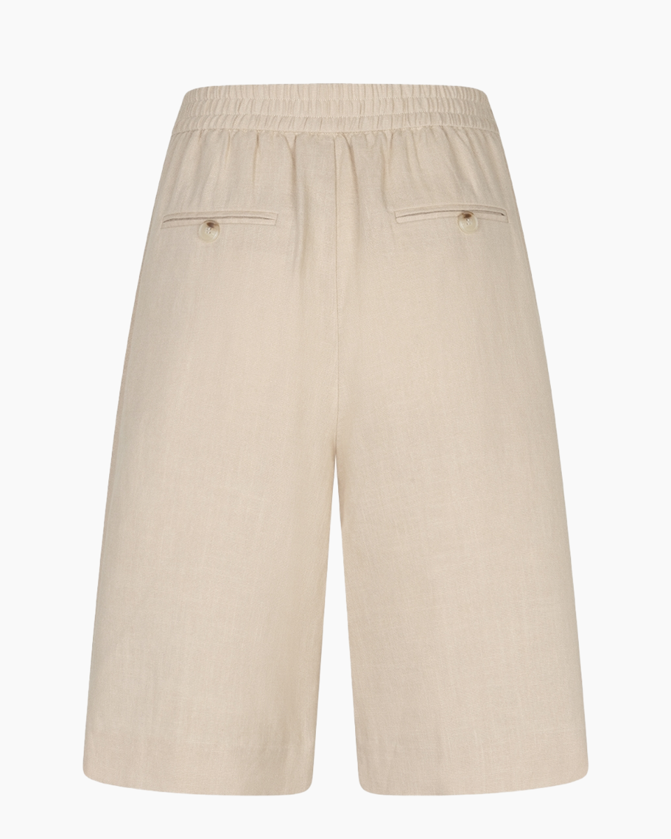 Ibana Sarika Beige Dames Bermuda