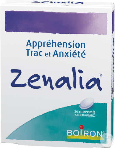 Boiron Zénalia Appréhension/Trac/Anxieté 30 Comprimés Sublinguaux