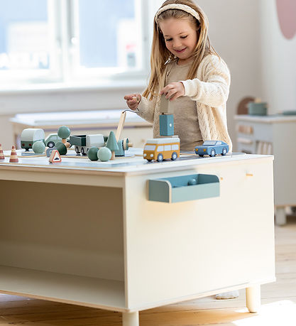Flexa Spieltisch - Play - Warm Grey/Birch Sperrholz